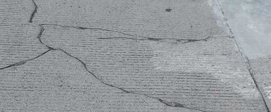 GH快干水泥應用于裂縫修補，補縫效果完美-清連高速混凝土路面修補